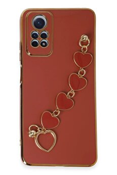 CepteToptan Xiaomi Redmi Note 12 Pro 4G Kılıf Esila Silikon - Kırmızı - DROPX1651-7349