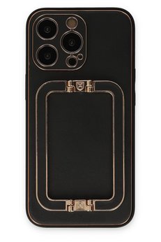 CepteToptan iPhone 13 Pro Kılıf Coco Elit Kapak - Siyah - DROPX8289-2578