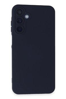 CepteToptan Samsung Galaxy A15 4G Kılıf Nano içi Kadife Silikon - Lacivert - DROPX9390-7199