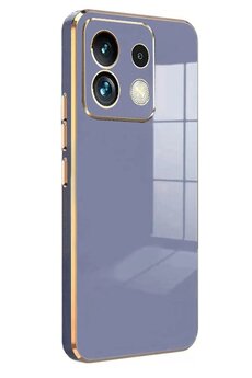 CepteToptan Xiaomi Poco M6 Pro 4G Kılıf Volet Silikon - Mavi - DROPX6892-1847