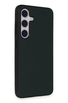 CepteToptan Samsung Galaxy S24 Kılıf Taft Kapak - Koyu Yeşil - DROPX3033-5894