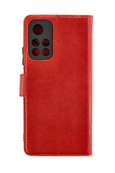 CepteToptan Xiaomi Redmi Note 11T Kılıf Trend S Plus Kapaklı Kılıf - Kırmızı - DROPX5764-7961
