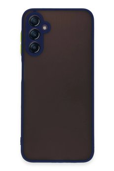 CepteToptan Samsung Galaxy A14 4G Kılıf Montreal Silikon Kapak - Lacivert - DROPX3753-5987