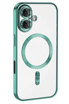 CepteToptan iPhone 16 Plus Kılıf Kross Magneticsafe Kapak - Turkuaz - DROPX5678-1748