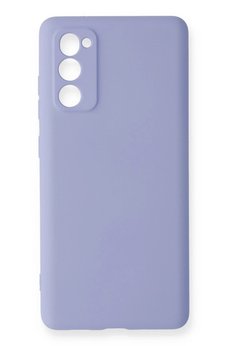 CepteToptan Samsung Galaxy S20 FE Kılıf Nano içi Kadife Silikon - Lila - DROPX8222-6519