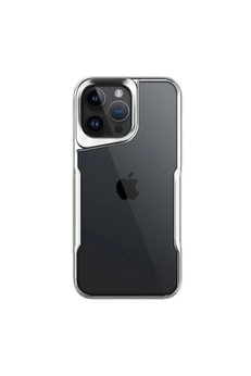 CepteToptan iPhone 16 Pro Max Kılıf Boyi Silikon Kapak - Gümüş - DROPX1441-4012