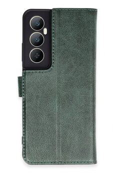 CepteToptan Realme C65 Kılıf Trend S Plus Kapaklı Kılıf - Yeşil - DROPX9619-2468
