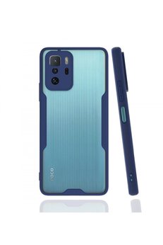 CepteToptan Xiaomi Poco X3 GT Kılıf Platin Silikon - Lacivert - DROPX9677-6920