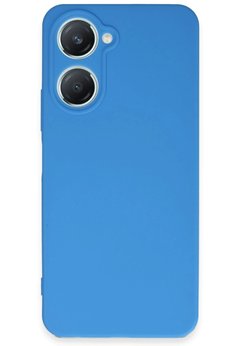 CepteToptan Vivo Y18 Kılıf First Silikon - Mavi - DROPX4274-8399