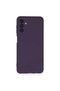 CepteToptan Samsung Galaxy A14 4G Kılıf Nano içi Kadife Silikon - Mor - DROPX3673-3990