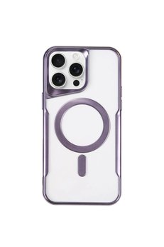 CepteToptan iPhone 14 Pro Kılıf Boyi Magsafe Silikon Kapak - Derin Mor - DROPX6014-7802