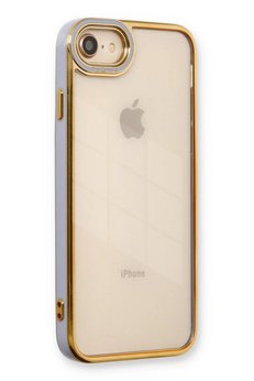 CepteToptan iPhone 7 Kılıf Liva Lens Silikon - Lila - DROPX7109-5692