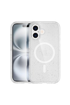 CepteToptan iPhone 16 Plus Kılıf Glow Magsafe Kapak - Şeffaf - DROPX1078-2310
