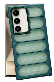 CepteToptan Samsung Galaxy S24 Plus Kılıf Airmax Silikon Kapak - Koyu Yeşil - DROPX2248-5289