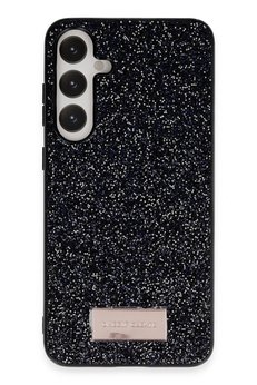CepteToptan Samsung Galaxy A25 5G Bright Simli Kapak - Siyah - DROPX4242-2787