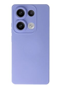 CepteToptan Xiaomi Redmi Note 13 4G Kılıf Nano içi Kadife Silikon - Lila - DROPX8249-6971
