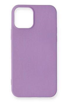 CepteToptan iPhone 12 Mini Kılıf First Silikon - Lila - DROPX8531-2782