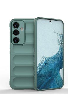 CepteToptan Samsung Galaxy S24 Kılıf Optimum Silikon - Koyu Yeşil - DROPX4651-8996