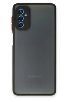 CepteToptan Samsung Galaxy M52 5G Kılıf Montreal Silikon Kapak - Siyah - DROPX9064-9751