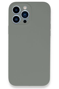 CepteToptan iPhone 13 Pro Max Kılıf Lansman Legant Silikon - Gri - DROPX9970-5518