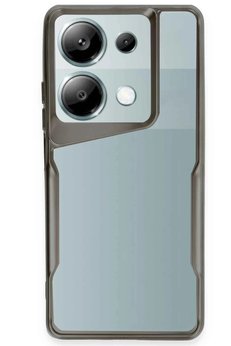 CepteToptan Xiaomi Redmi Note 13 Pro 4G Kılıf Boyi Silikon Kapak - Titan Gri - DROPX3818-3276