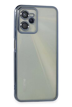 Toptan Bulurum Realme C35 Kılıf Lensli Silikon - Açık Mavi