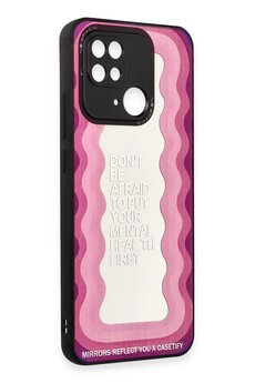 CepteToptan Xiaomi Redmi 10C Kılıf Mirror Desenli Kapak - Mirror - 11 - DROPX9601-7621