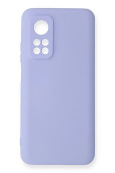 CepteToptan Xiaomi Mi 10T Kılıf Nano içi Kadife Silikon - Lila - DROPX1012-2669