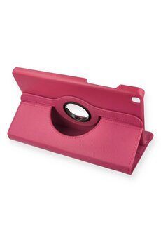 CepteToptan Samsung Galaxy T290 Tab A 8 Kılıf 360 Tablet Deri Kılıf - Pembe - DROPX6042-7192