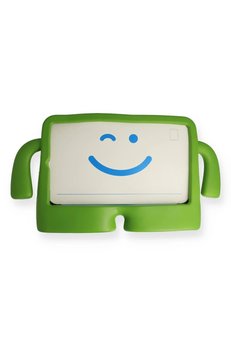 CepteToptan iPad 5 Air 9.7 Kılıf Karakter Tablet Silikon - Yeşil - DROPX3002-4341