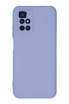 CepteToptan Xiaomi Redmi 10 2022 Kılıf Nano içi Kadife Silikon - Lila - DROPX8562-8592