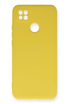 CepteToptan Xiaomi Redmi 9C Kılıf Nano içi Kadife Silikon - Sarı - DROPX5214-9656
