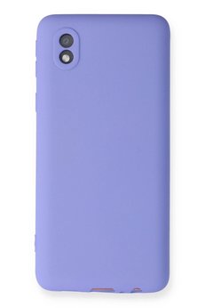 CepteToptan Samsung Galaxy A01 Core Kılıf First Silikon - Lila - DROPX7601-7411