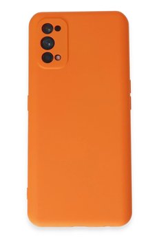 CepteToptan Realme 7 Pro Kılıf Nano içi Kadife Silikon - Turuncu - DROPX1641-5286