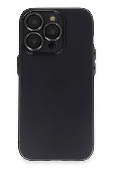 CepteToptan iPhone 14 Pro Kılıf Luko Lens Silikon - Siyah - DROPX3521-6456