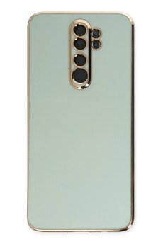 CepteToptan Xiaomi Redmi Note 8 Pro Kılıf Volet Silikon - Açık Yeşil - DROPX1589-1229