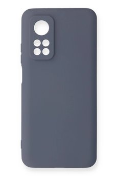 CepteToptan Xiaomi Mi 10T Kılıf Nano içi Kadife Silikon - Gri - DROPX1009-6715