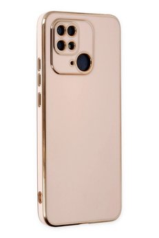CepteToptan Xiaomi Redmi 10C Kılıf Volet Silikon - Pembe - DROPX4330-6533