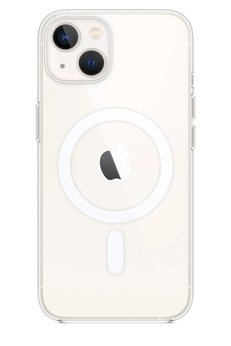 CepteToptan iPhone 14 Kılıf Pc Real Magsafe Kapak - Şeffaf - DROPX7378-4631