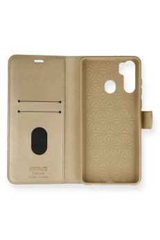 CepteToptan Reeder P13 Blue Max Kılıf Trend S Plus Kapaklı Kılıf - Gold - DROPX5753-9688