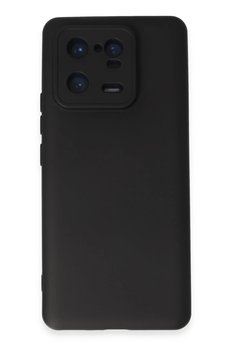 CepteToptan Xiaomi Mi 13 Pro Kılıf Nano içi Kadife Silikon - Siyah - DROPX4609-8284