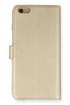 CepteToptan iPhone 6 Plus Kılıf Trend S Plus Kapaklı Kılıf - Gold - DROPX6482-6970