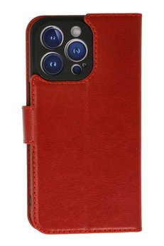 CepteToptan iPhone 13 Pro Max Kılıf Trend S Plus Kapaklı Kılıf - Kırmızı - DROPX5505-1227