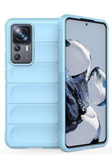 CepteToptan Xiaomi Mi 12T Pro Kılıf Optimum Silikon - Sky Blue - BRH024607-1607