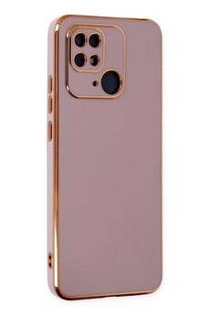 CepteToptan Xiaomi Redmi 10C Kılıf Volet Silikon - Mor - DROPX9731-9447