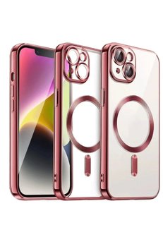 CepteToptan iPhone 13 Kılıf Kross Magneticsafe Kapak - Kırmızı - DROPX2496-7159