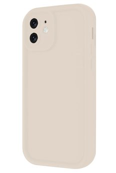 CepteToptan iPhone 11 Kılıf Viera Silikon - Krem - DROPX3729-2839