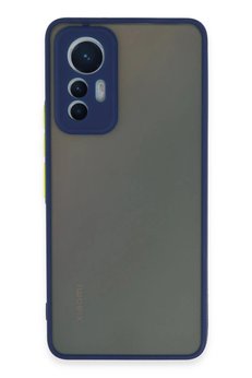 CepteToptan Xiaomi Mi 12 Lite Kılıf Montreal Silikon Kapak - Lacivert - DROPX6569-3774