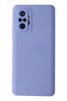 CepteToptan Xiaomi Redmi Note 10 Pro Kılıf Nano içi Kadife Silikon - Lila - DROPX4719-8720