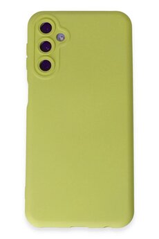CepteToptan Samsung Galaxy M34 5G Kılıf Nano içi Kadife Silikon - Sarı - DROPX3994-8441